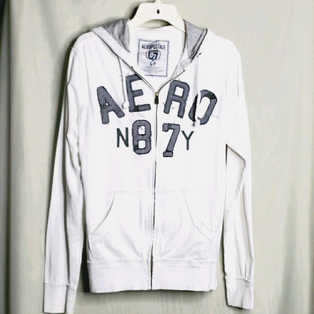EUC Unisex zip front hoodie
